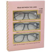 Wholesale - 3pk fashion reading glasses (+1.5 prescription/diopters) C/P 60, UPC: 193466083950